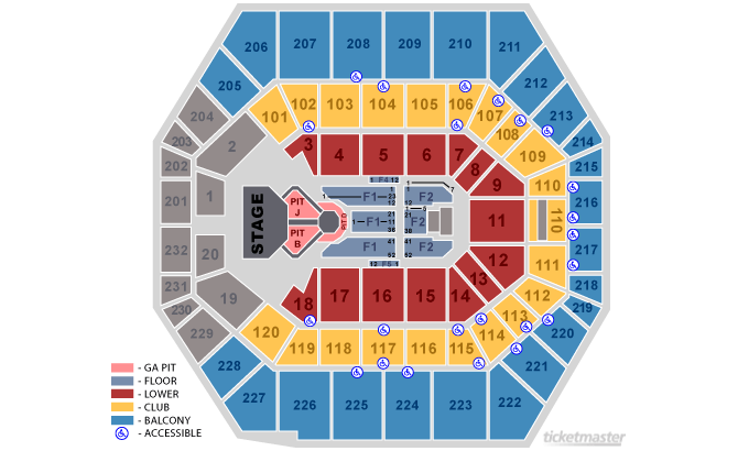 Bankers Life Fieldhouse Seating Charts