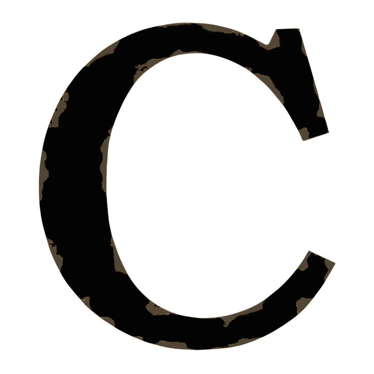Black letter c icon Free black letter icons