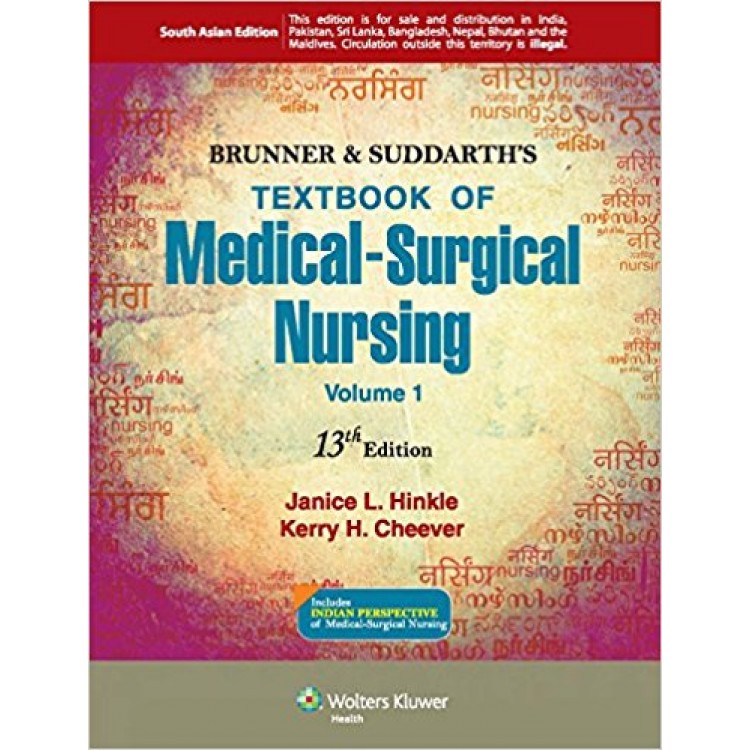 Brunner & Suddarth's Textbook of Medical Surgical Nursing 13th 