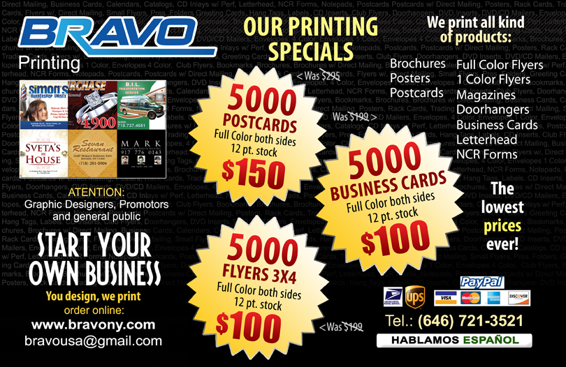 Print Full Color Flyers in 24 Hours | Order Cheap Flyer Printing 