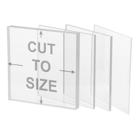 Cut to Size Clear Acrylic Sheet Cast | ACME Plastics, Inc.