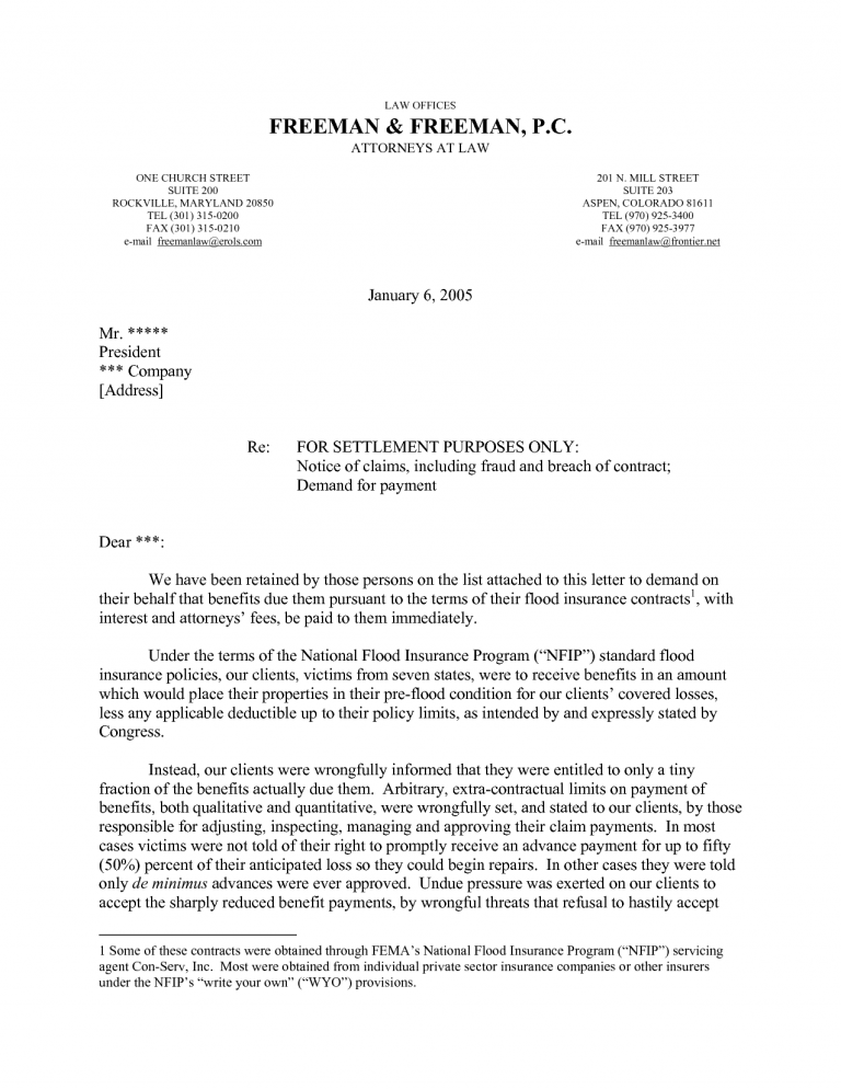 Demand Letter Breach Of Contract amulette