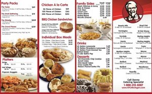 Kfc Menu Pdf | amulette