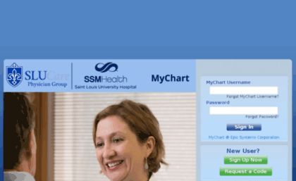 Access mychart.ssmhc.com. MyChart SSM Health