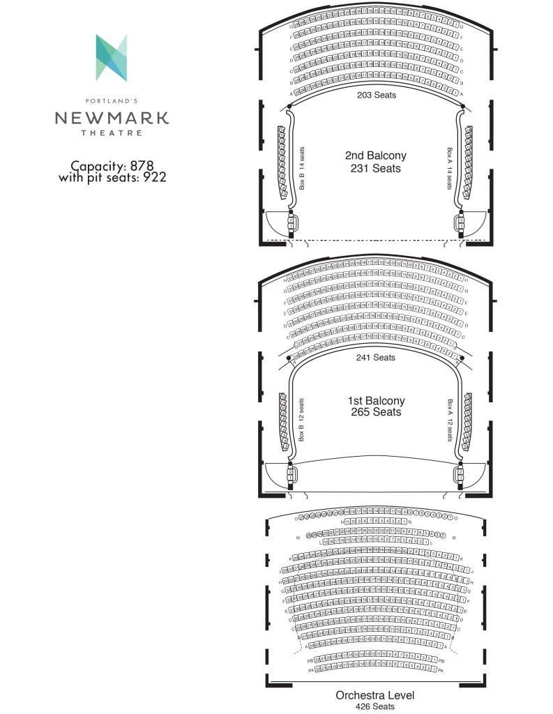 Newmark Theater Seating amulette