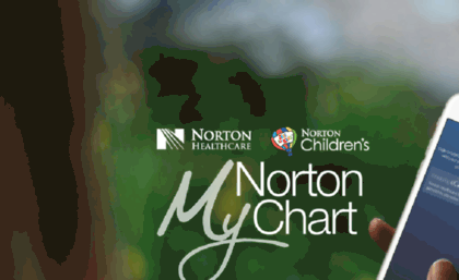 Mychart.nortonhealthcare.website. MyNortonChart Application 