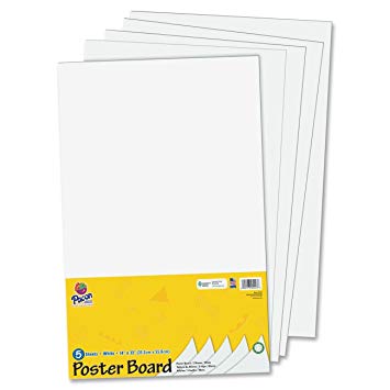 Amazon.: Pacon Half size Sheet Poster Board (PAC5443) : Themed 