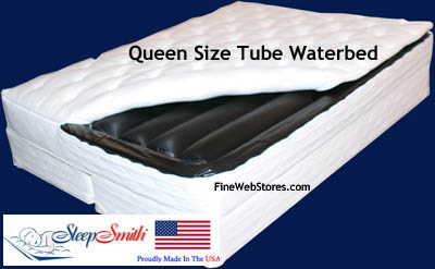 queen size tube softside waterbed