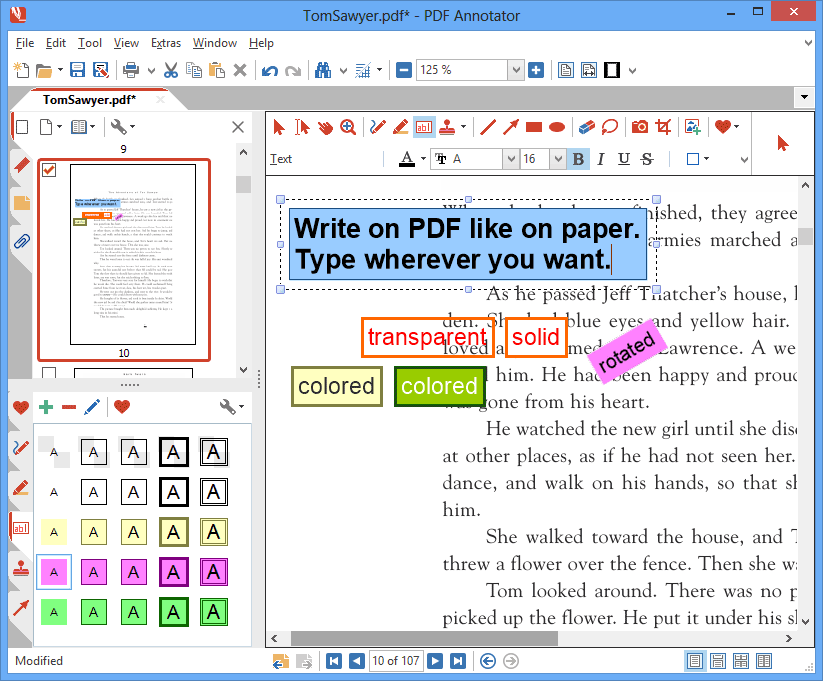 Write On Pdf | amulette