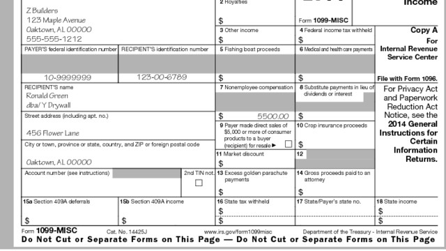 Misc Fillable Form Free or on Software Printing Efile Softw 