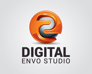 Digital 3D Letter e logo Designed by maestro99 | BrandCrowd