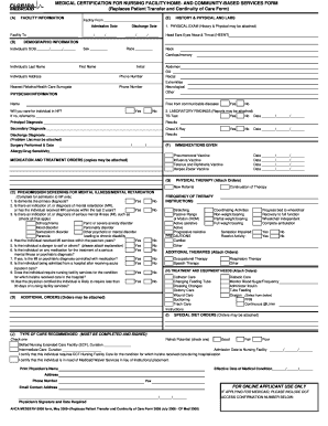 Ahca 1823 Form 2013 Fill Online, Printable, Fillable, Blank 