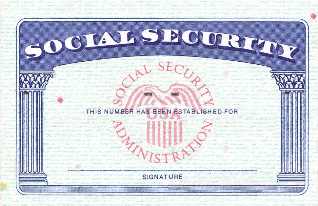 Social Security Card Template | cyberuse