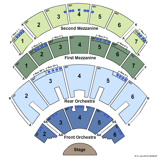 Caesars Palace Colosseum Seating Chart Tickets, Events and 