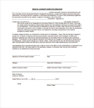 Medical Consent Form 9+ Free PDF, Word, Documents Download 