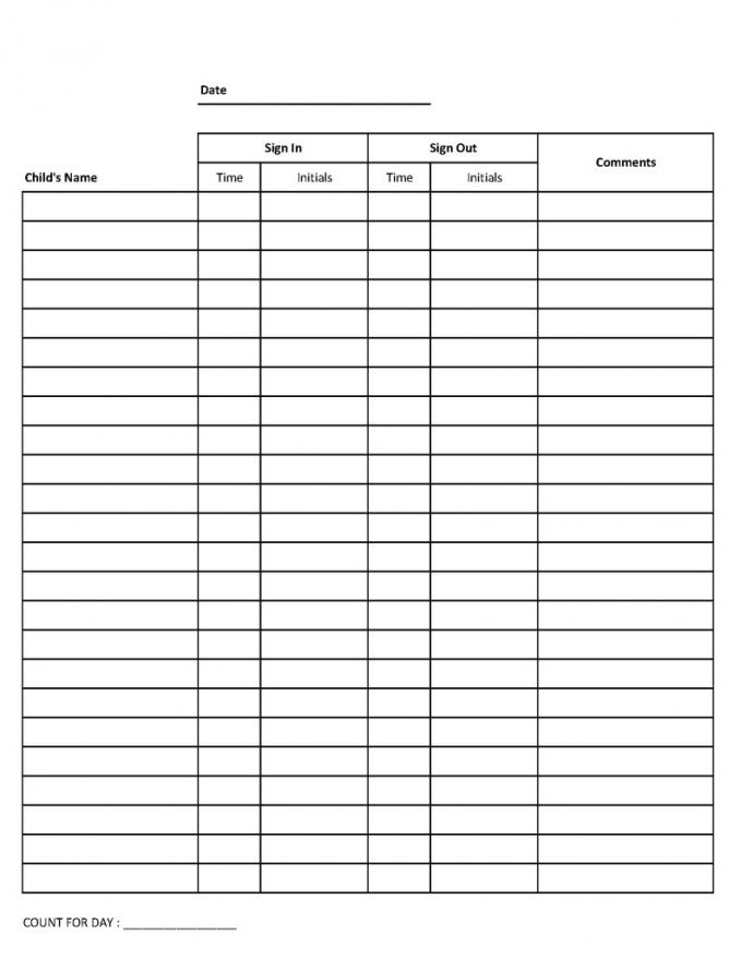 daily sign in and out sheet Akba.katadhin.co