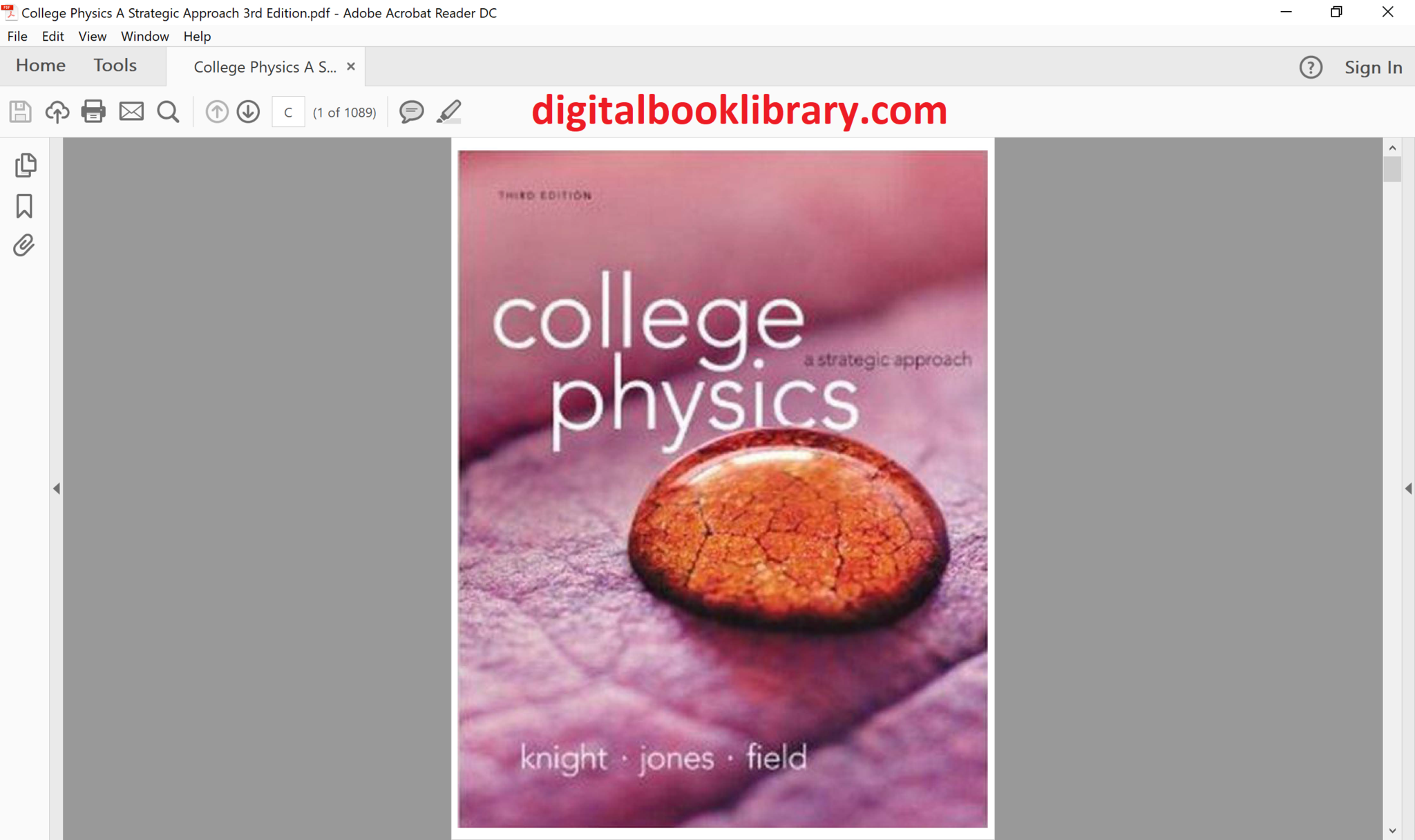 College Physics: A Strategic Approach 3rd Edition PDF Version 