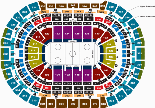 Pepsi Center Seating Chart | Avalanche, Nuggets & Concerts | TickPick