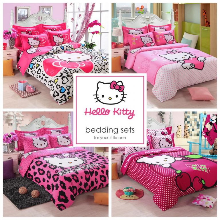 Hello Kitty Full Comforter Set amulette