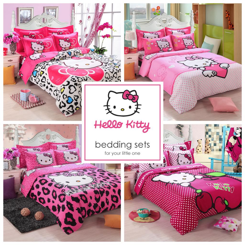 Hello Kitty Bed Sheets Single Ides