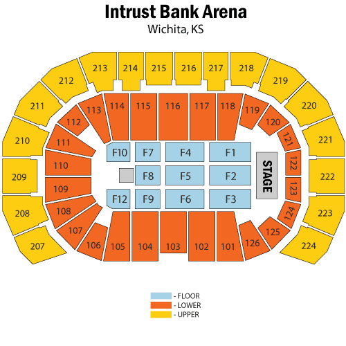 Intrust Bank Arena Tickets Intrust Bank Arena Events & Concerts 