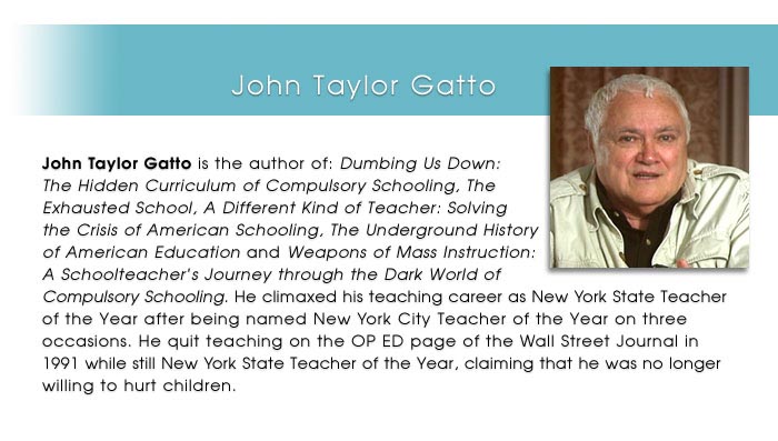 John t gatto against school | Research paper Academic Service 