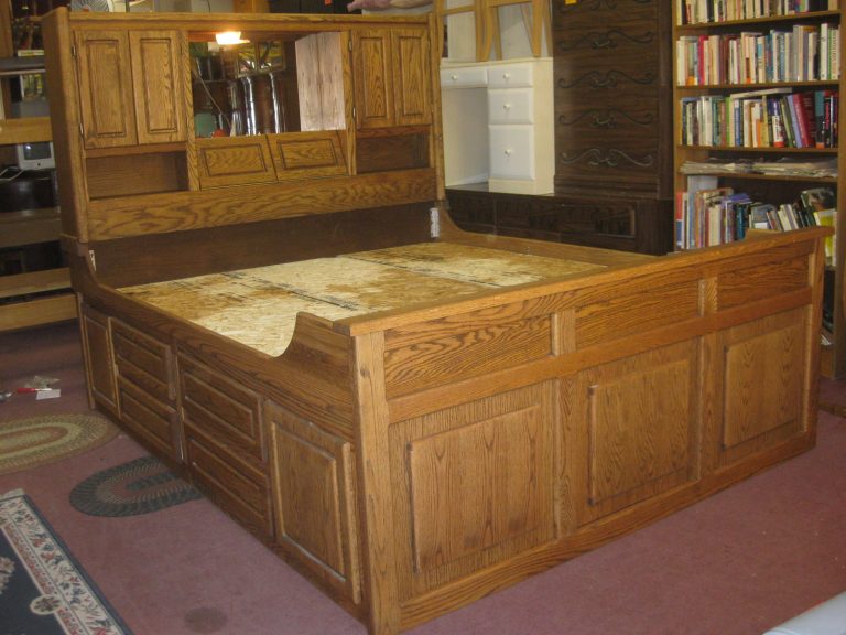 King Size Captains Bed With Drawers amulette