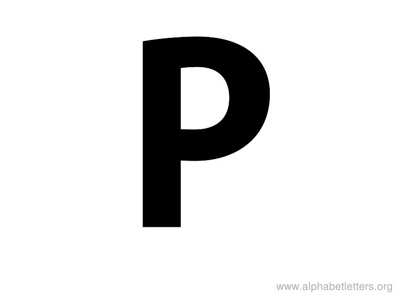 letter p template letter p outline thinkpawsitiveco templates 