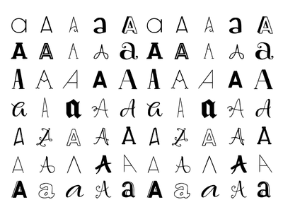 Letters Pattern by Ray of Light Design Dribbble