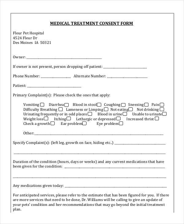 43+ Printable Medical Forms | Sample Templates