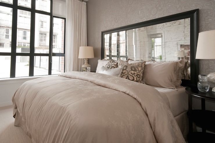 19 Cool Ideas To Use Mirrors As Headboard Shelterness