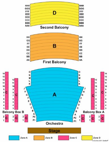 Newmark Theatre Tickets and Newmark Theatre Seating Chart Buy 