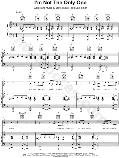 Sam Smith Too Good at Goodbyes Piano Tutorial sheet music for 