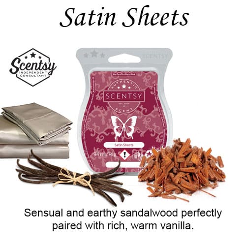 Satin Sheets Scentsy Bar The Candle Boutique Scentsy UK Consultant