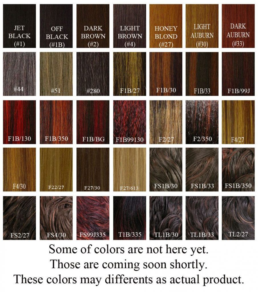 Sebastian Cellophane Hair Color Chart amulette