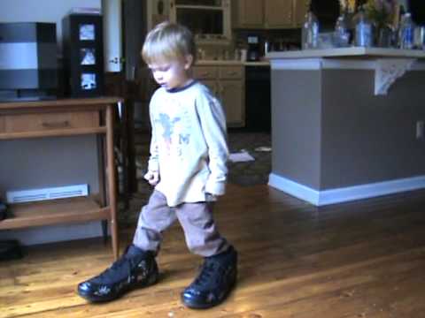 Nicholas in size 17 basketball shoes YouTube