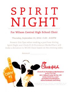 Spirit Night Flyer | amulette