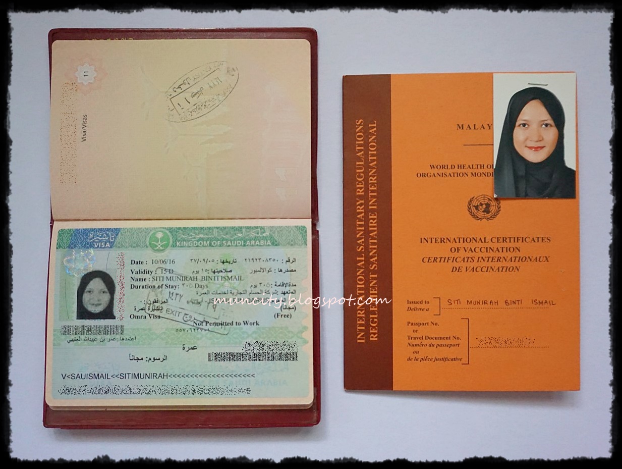 Lalalaland: Visa application for Umrah